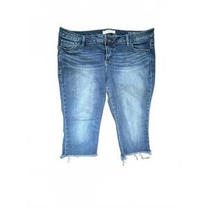 SLICK Cropped Curvy Denim Jeans - 18